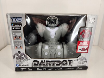 Sealed Dartbot Buetooth - Wireless, app-controlled robot with 4 interactive play