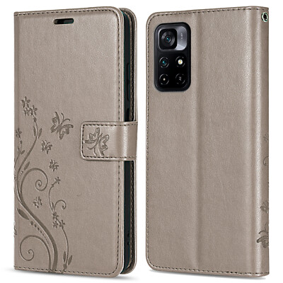 Hülle für Xiaomi POCO M4 Pro 5G, Handyhülle Schutzhülle Tasche Flipcase Etui TPU