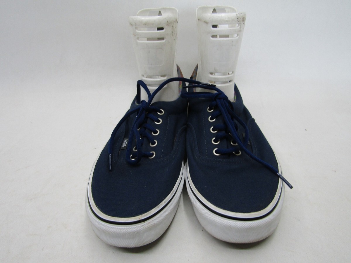 Vans Mens Size 13 Blue Laces Low Tops Sneakers Casual Shoes  display picture 3