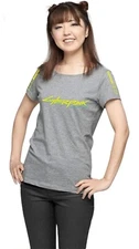 NEW RARE CYBERPUNK 2077 T-shirt in Gray Women's Medium Genuine from Poland!