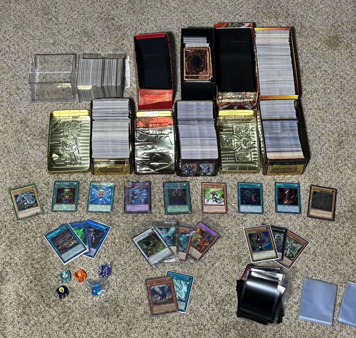 Yugioh Card Bundle / Never played all Stored, A little more than 3000 cards!