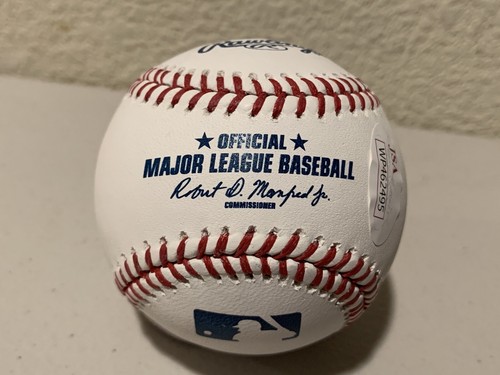 Manuel Margot Signed Baseball JSA WP462495 - Picture 3 of 5