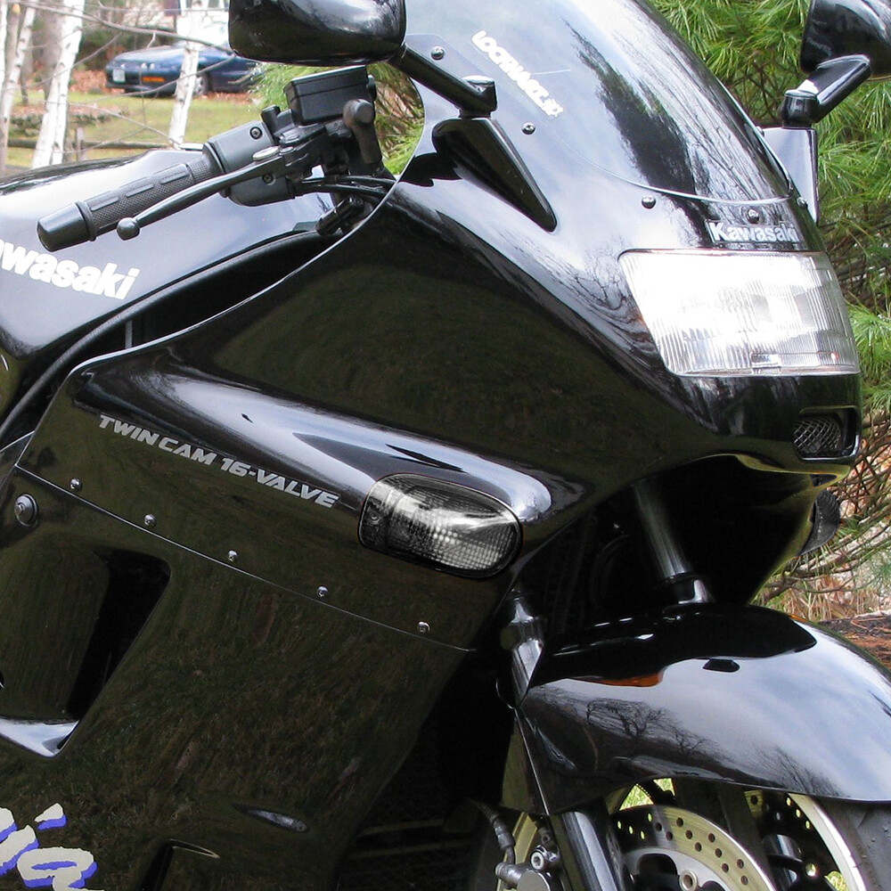 Front Turn Signal Blinker Lens For KAWASAKI NINJA ZX11 ZZR 1100C