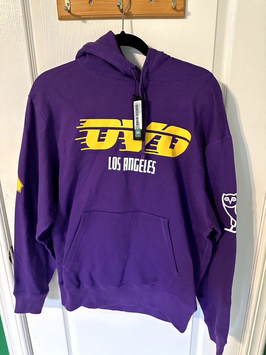 OVO x NBA LA Lakers OG Hoodie Size Medium Drake October's OVO x NBA LA Lakers OG Hoodie Size Medium Drake October's