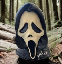 Vintage Scream Ghostface Fun World 1996 Latex Mask Bust Prop With Tag