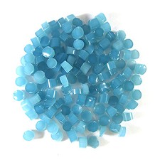 Powder Blue Dots D0108 COE 90 Glacial Art Glass Fusing Supplies