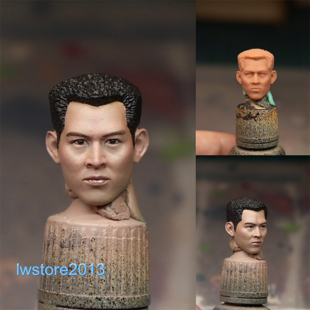 1:6 1:12 1:18 Jet Li Huo Yuanjia Head Sculpt For 12