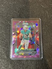 2022 Prizm SKYLAR THOMPSON Purple Cracked Ice Prizm Rookie /225 DOLPHINS RC
