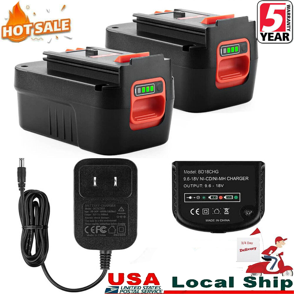 Black And Decker 18v Rechargeable Battery