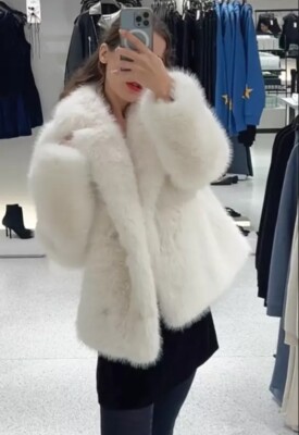即完売Zara 2024 フェイクファージャケット ホワイト s-l400.jpg