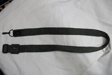 Romanian Green Nylon web Rifle Sling with Clip Combloc 7.62x39 Military Issue