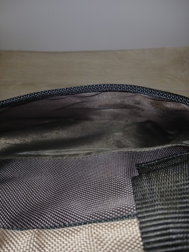 Eddie Bauer Travel Carry On Bag Taupe with Black Trim Bottle Holders Pockets - Picture 17 of 19
