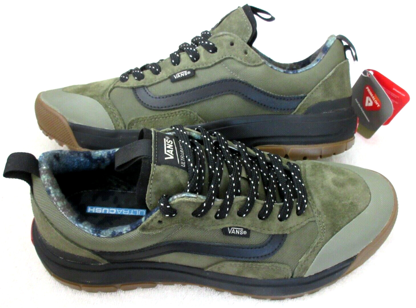 Vans Para hombres UltraRange Exo MTE-1 Zapatos Lluvia Camuflaje Verde Oliva Oscuro Talla 9 Nuevos en Caja