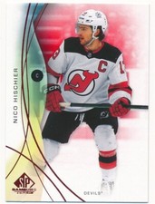 NICO HISCHIER 2024-25 SP GAME USED EDITION RED #87 DEVILS MINT