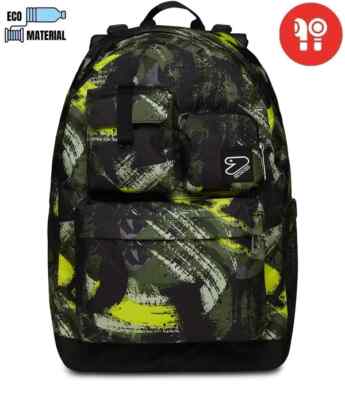 SEVEN ZAINO DOUBLE ROLLER STAIN REVERSIBILE POCKETS CON EARPHONES