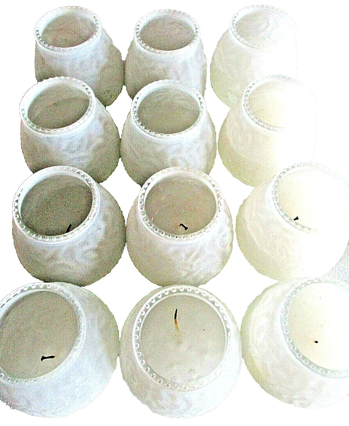 Glass Unscented Wedding Candle Jars/Containers