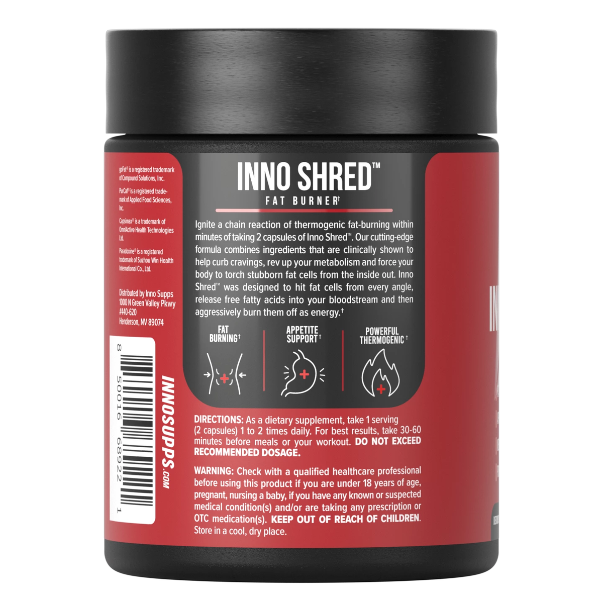 inno shred glp-1 ingredients InnoSupps - Thermogenic Support + Appetite Support + Energy* - Berberine + Chromium Inno Supps - Jessie Fitness