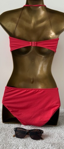 Seafolly Ruched Bikini 12 Red - Picture 2 of 4
