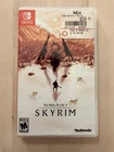 Elder Scrolls V Skyrim Nintendo Switch Snowy Cover Art