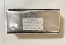 Clinique Facial Soap Bar Oily Skin Formula - 5.2 oz/150 g - New - RARE 