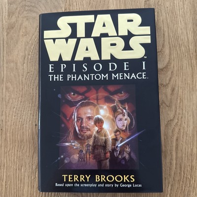 Star Wars Episode 1 Phantom Menace By Terry Brooks 1st Edition Hardback Book