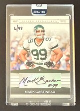 ks 2016 Panini Honors Donruss Playoff Mark Gastineau Auto 6/99 Encased NY Jets