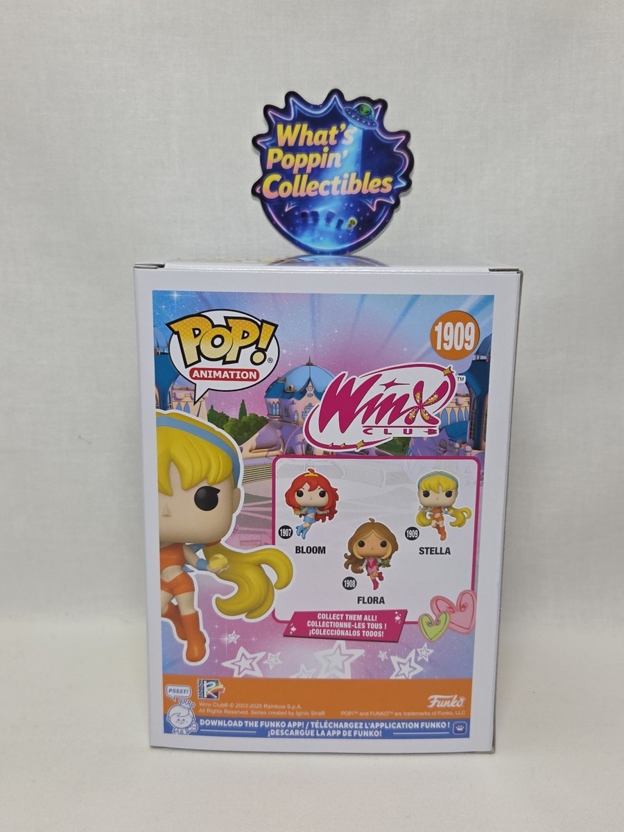 Funko Pop! Vinyl: Winx Club - Stella #1909 for sale online | eBay
