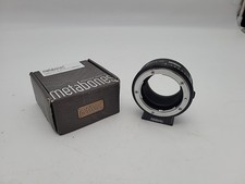 Metabones N/F-E mount Adapter for Nikon F-Mount, G-Type Lens to Sony E-Mount