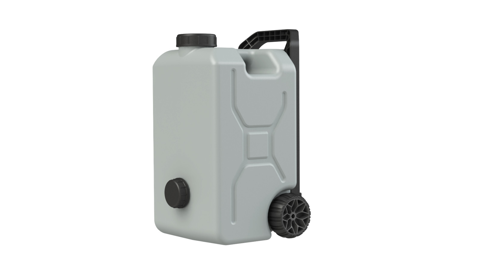 Blue Diamond Aqua Caddy 25 Litre Wheeled Water Carrier with Telescopic Handle