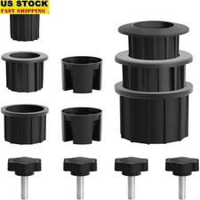12 Piece Umbrella Replacement Parts Set W/ Hole Rings Oblique Sleeves  Screws