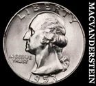 1953-D Washington Quarter- Silver Choice Gem Brilliant Uncirculated #i8251