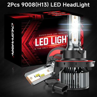 2X 9008 White 6000K LED Headlight Light Bulbs For Polaris General 1000 2016-2022