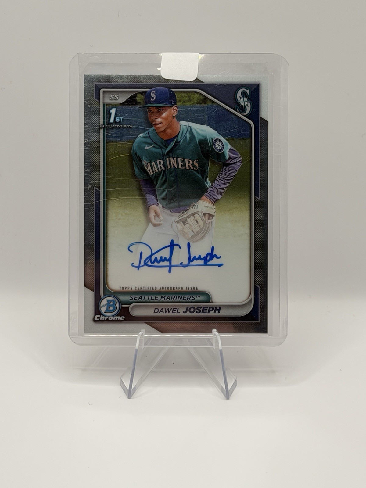 2024 Bowman Chrome - Prospect Autographs Dawel Joseph #CPA-DJ Refractor /499