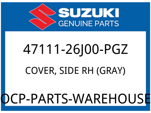 COVER, SIDE RH (GRAY)