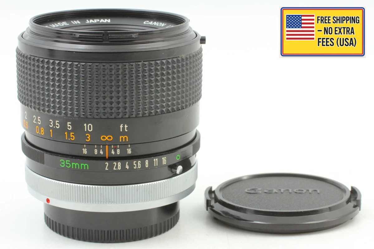Canon FD 35mm f/2 Camera Lenses for sale | eBay