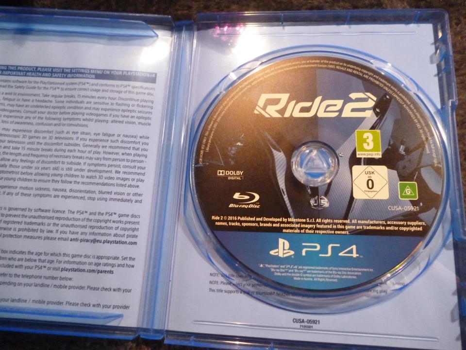 Jeu Ps4 Ride 2, photo 2 sur 3