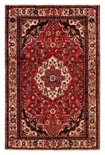 Traditional Vintage Hand-Knotted Area Rug 5'6" x 8'4" Oriental Wool Carpet