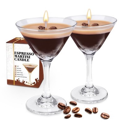 Coffee Candle Expresso Martini Scented Candles Gifts For Women Men 100% Natural Soy Wax Long Burn New Home Candle Gifts For Birthday Valentines - View #10