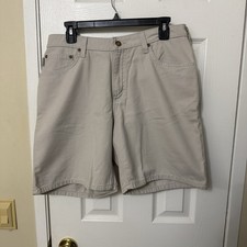 Carhartt Women  s Size 12 Beige Cargo Shorts WB190 PUT