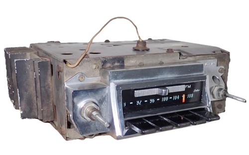 OEM 1967 Chevelle AM FM Radio Delco 986854 El Camino AM FM GM WORKING TEST VIDEO