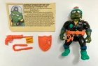 Vintage 1991 Playmates Toys TMNT 'Make My Day Leo'  -  Complete, Clean