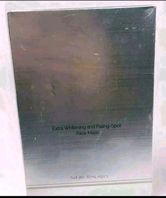 SaffRed Extra Whitening Paling Spot Facial Mask Beauty Mask 6 Sheets New