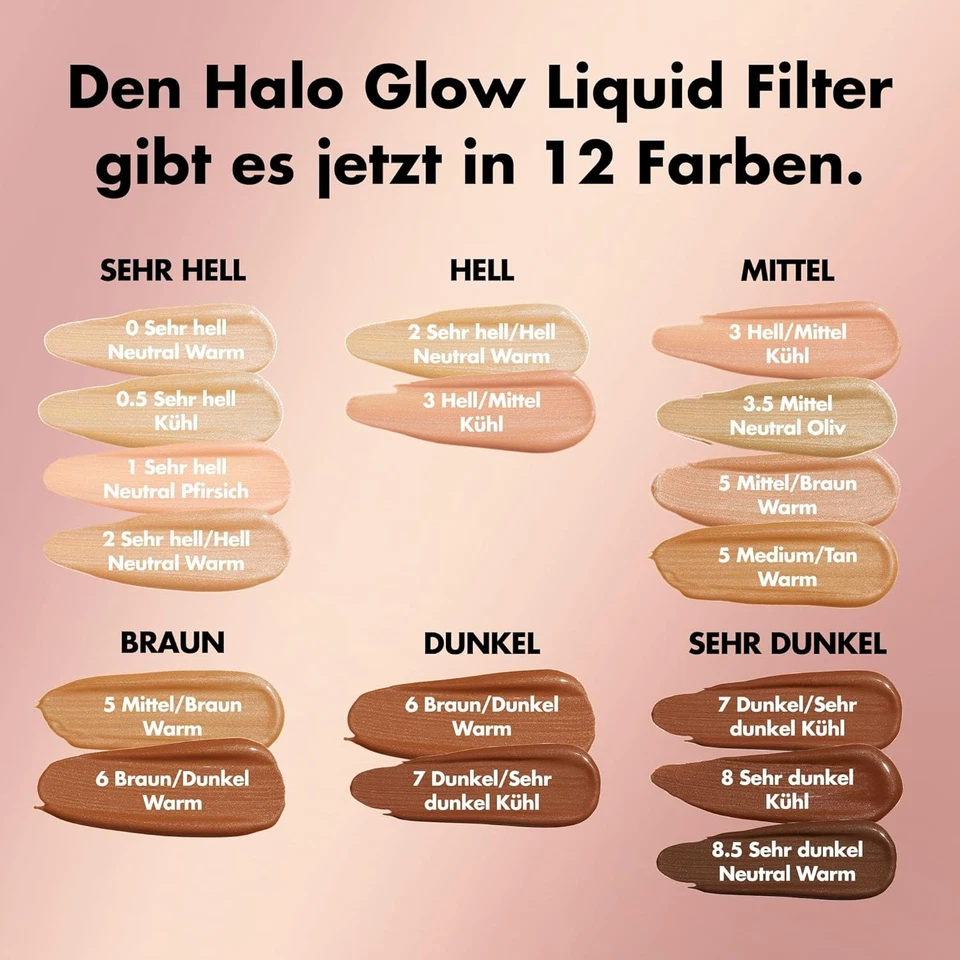 e.l.f. Halo Glow Liquid Filter, Teint-Booster für einen Highlighter - Bild 2 von 4