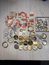 FOR PARTS OR REPAIR Vintage Accutron 218 221 230 Lot Spares Movements Some NOS