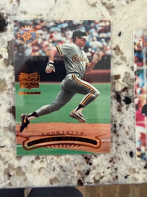 1996 TOPPS STADIUM CLUB EXTREME PLAYERS BRONZE CARD PIRATES JAY BELL #172