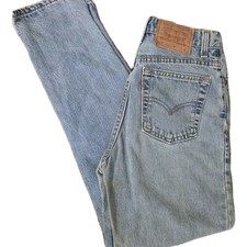Women's Vintage Levi 512 Slim Fit Tapered Jeans Sz 7 Short High Rise USA Western