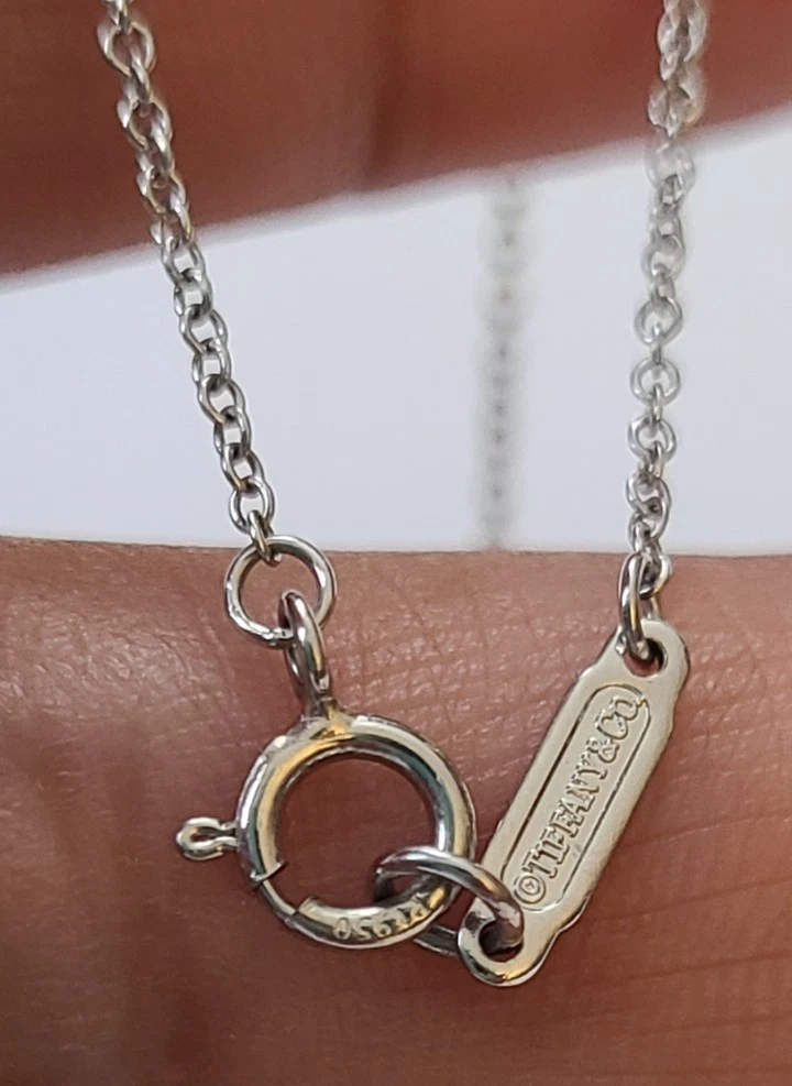 Tiffany & Co. Platinum Chain Fine Necklaces & Pendants without