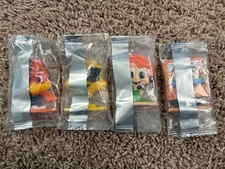 General Mills Cereal Squad Figure Lot of 4 - New Sealed Package