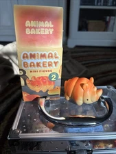 Rhino Croissant - Animal Bakery Mini Figure Blind Box Series 2 *Open Box*