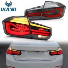 VLAND Tail Lights For 2012-2019 BMW 3 Series F30 F35 F80 Led Smoke Rear Lamp